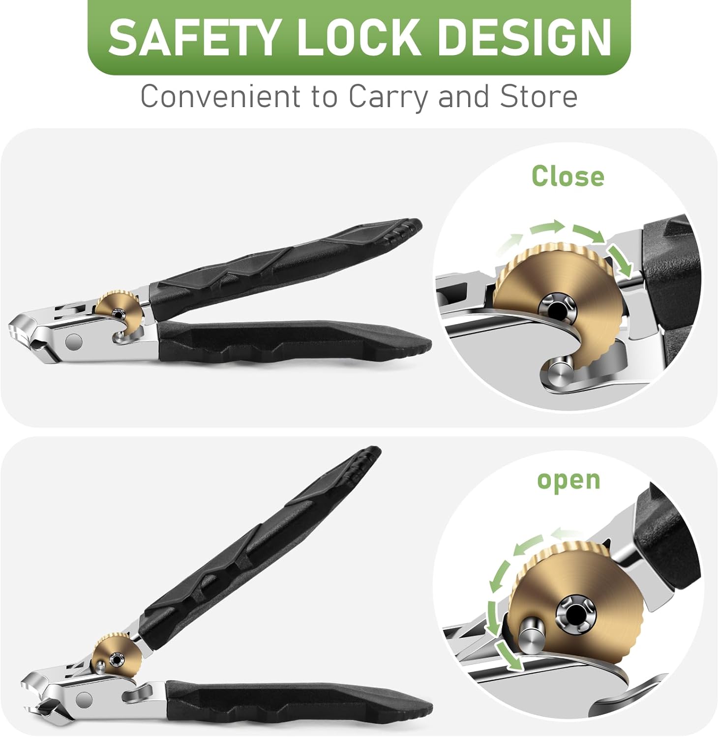 HANDWENG Pliers No. 4 + Snake Nail Clippers No. 9