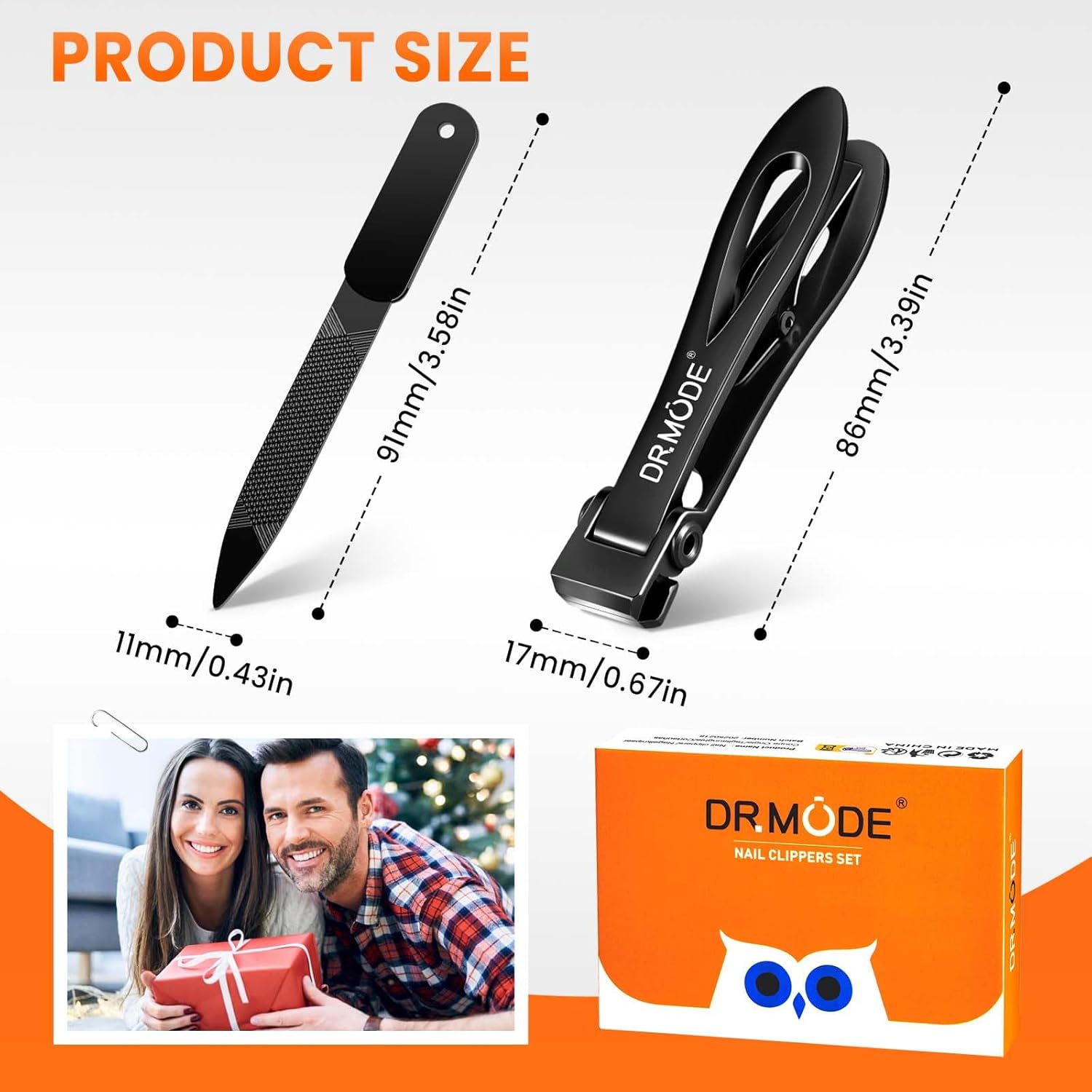 Owl Nail Clippers(Straight-Blade)