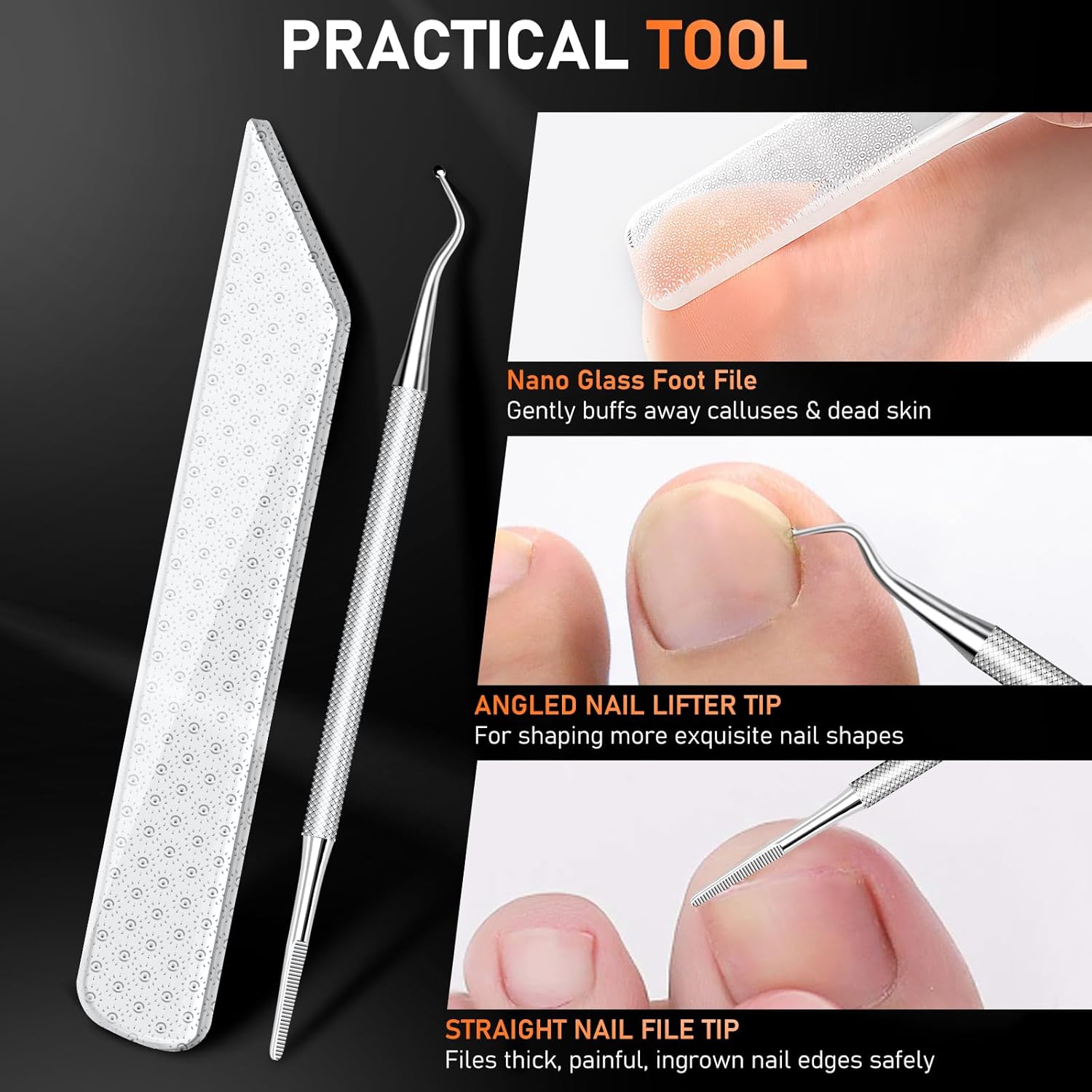 7PCS Ingrown Toenail Removal Kit
