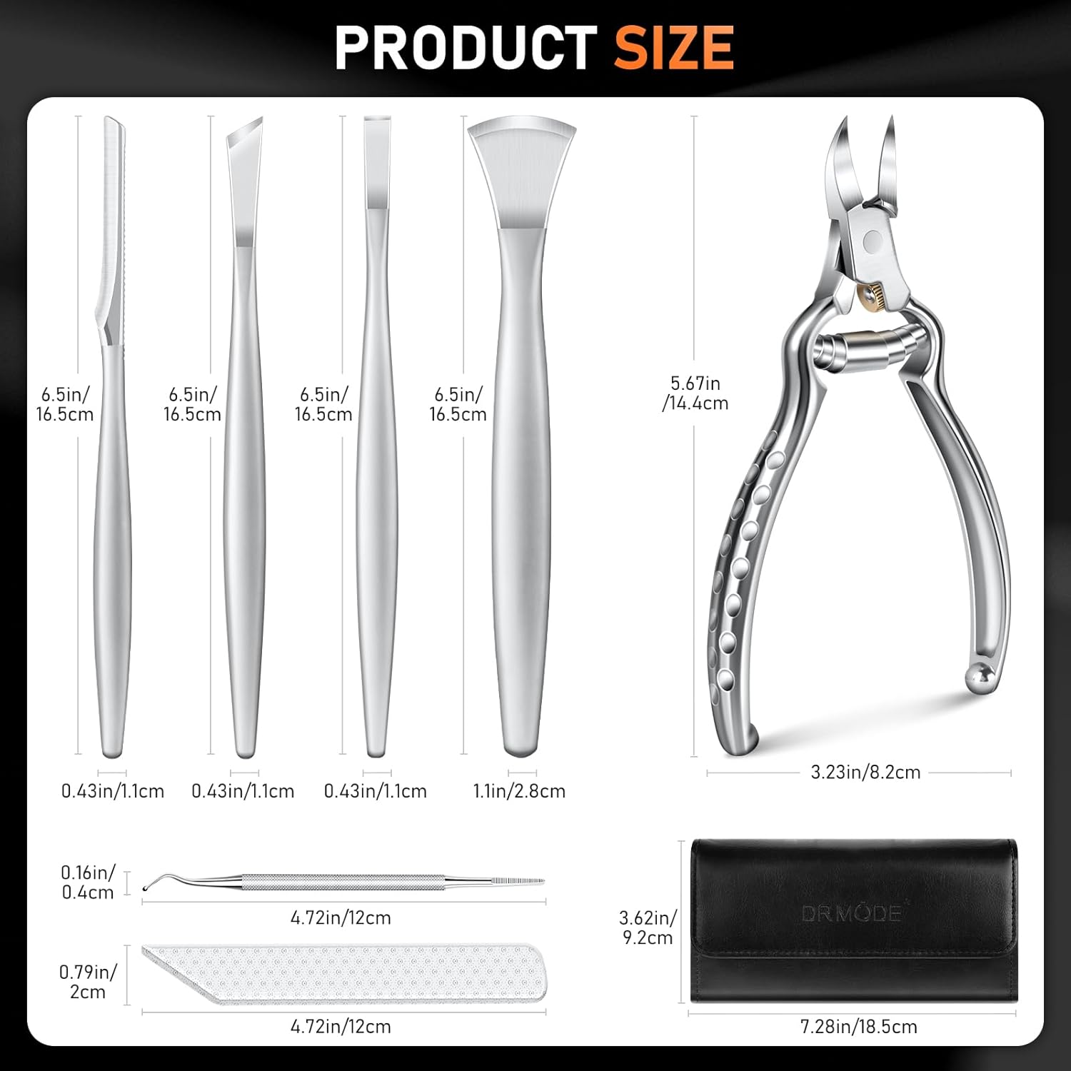7PCS Ingrown Toenail Removal Kit