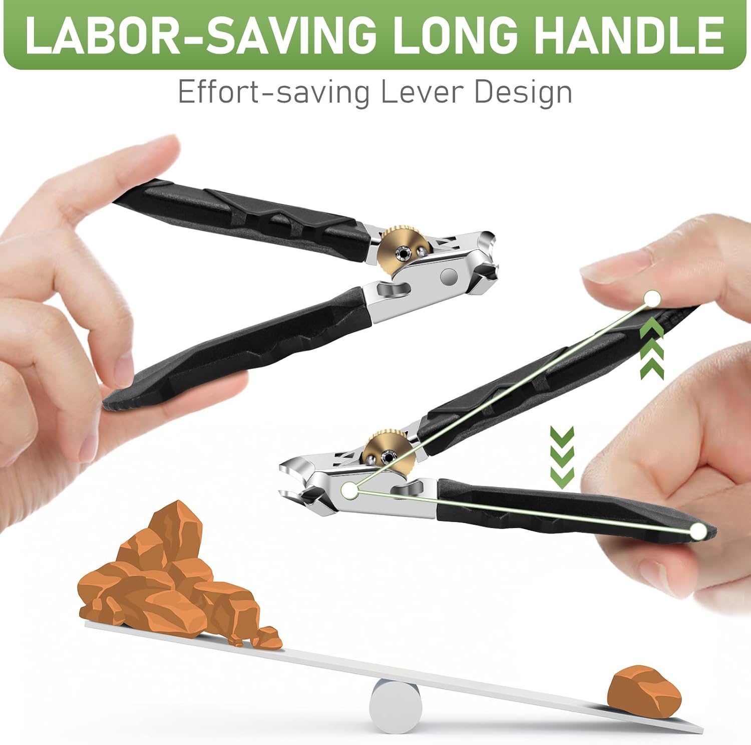 HANDWENG Pliers No. 4 + Snake Nail Clippers No. 9
